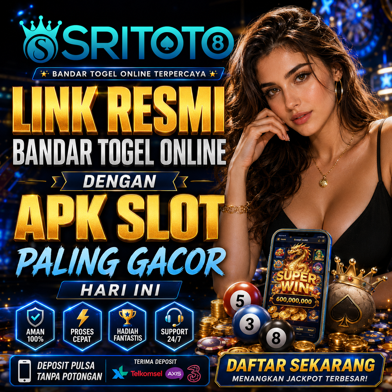 SRITOTO ^ Link Resmi Bandar Togel Online Dengan APK Slot Paling Gacor Hari Ini